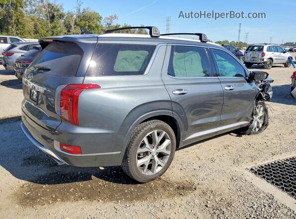 KM8R5DHE1MU199005 2021 HYUNDAI PALISADE Gray 