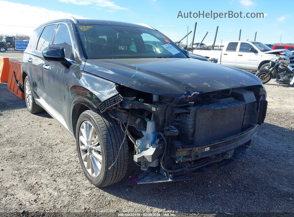 KM8R5DHE2LU108046 2020 HYUNDAI PALISADE Black Front view