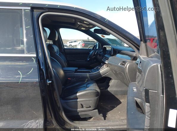 KM8R5DHE2LU108046 2020 HYUNDAI PALISADE Black Front interior view