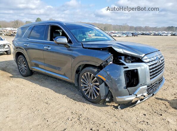 KM8R74GEXPU563292 2023 HYUNDAI PALISADE Gray წინა მარჯვენა