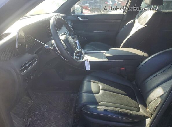 KM8R7DGE4RU647188 2024 HYUNDAI PALISADE Black წინა სალონის ხედი