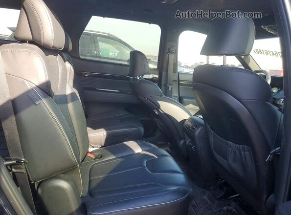 KM8R7DGE4RU647188 2024 HYUNDAI PALISADE Black უკანა სავარძლების ხედი