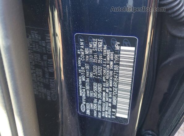KM8R7DGE4RU647188 2024 HYUNDAI PALISADE Black ძრავის განყოფილების ხედი