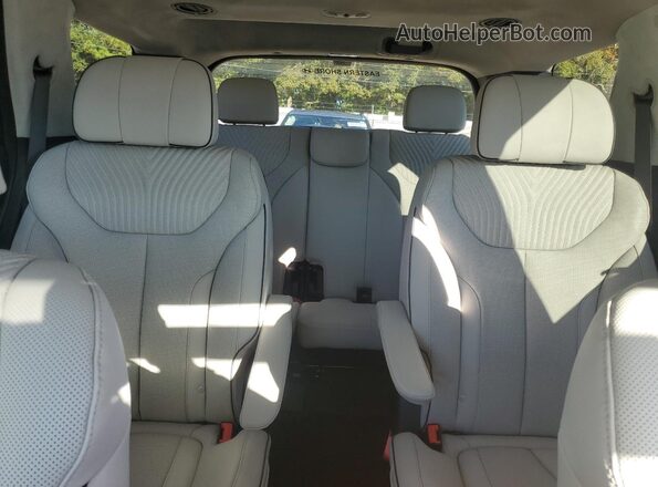 KM8R7DGE4SU936741 2025 HYUNDAI PALISADE Black უკანა სავარძლების ხედი