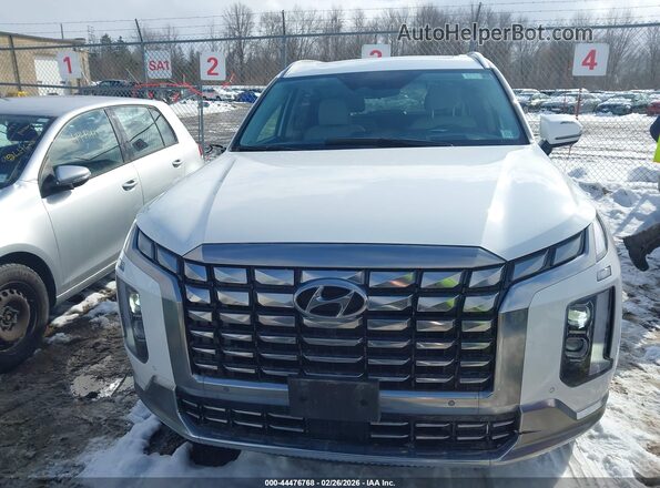 KM8R7DGE8PU501261 2023 HYUNDAI PALISADE White Widok zestawu wskaźników