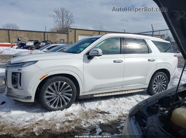 KM8R7DGE8PU501261 2023 HYUNDAI PALISADE White Widok wnętrza 360 stopni