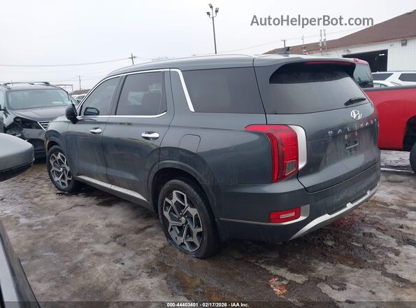 KM8R7DHEXNU362293 2022 HYUNDAI PALISADE Gray Tył lewy