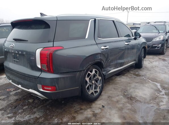 KM8R7DHEXNU362293 2022 HYUNDAI PALISADE Gray Tył prawy