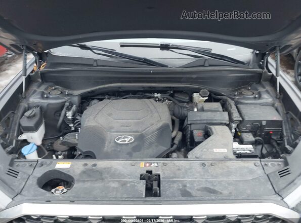 KM8R7DHEXNU362293 2022 HYUNDAI PALISADE Gray Widok z tyłu