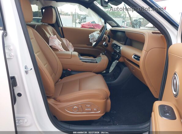 KM8RM5S2XTU034639 2026 HYUNDAI PALISADE White Widok wnętrza z przodu