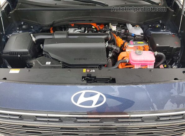 KM8RM5SA2TU032343 2026 HYUNDAI PALISADE Blue Engine compartment view
