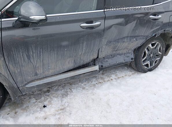 KM8S7DA25NU019232 2022 HYUNDAI SANTA FE PLUG-IN HYBRID Gray 