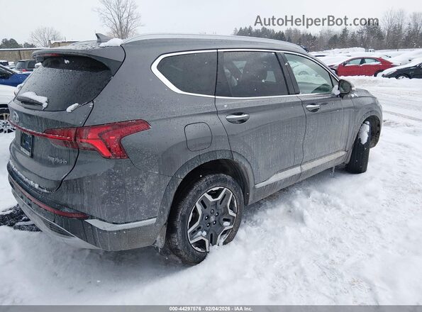 KM8S7DA25NU019232 2022 HYUNDAI SANTA FE PLUG-IN HYBRID Gray 