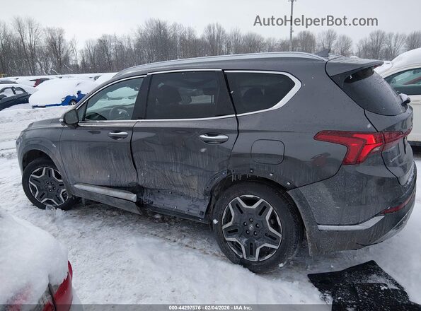 KM8S7DA25NU019232 2022 HYUNDAI SANTA FE PLUG-IN HYBRID Gray 