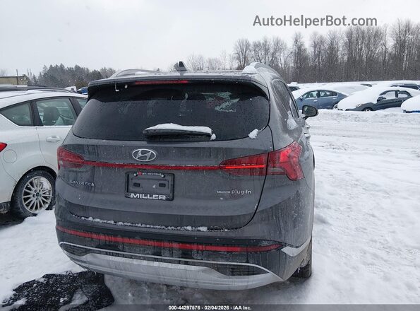 KM8S7DA25NU019232 2022 HYUNDAI SANTA FE PLUG-IN HYBRID Gray 