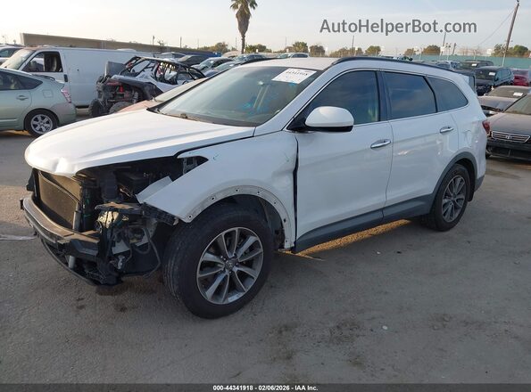 KM8SM4HF2JU258247 2018 HYUNDAI SANTA FE White 