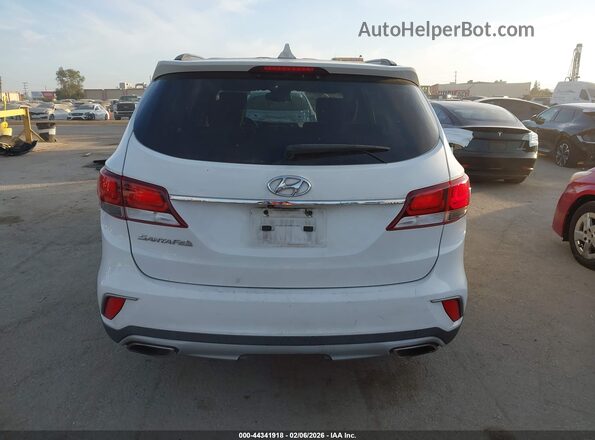 KM8SM4HF2JU258247 2018 HYUNDAI SANTA FE White 