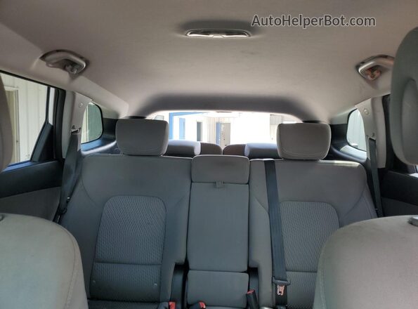 KM8SM4HF4GU133162 2016 HYUNDAI SANTA Белый Вид задних сидений