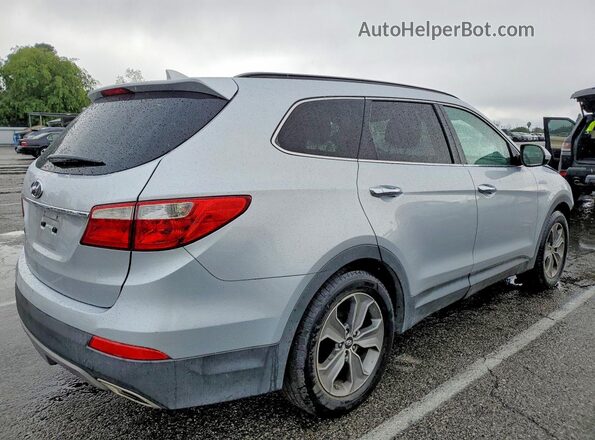 KM8SM4HF7GU134340 2016 HYUNDAI SANTA Silver Հետևի աջ