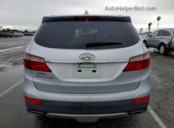 KM8SM4HF7GU134340 2016 HYUNDAI SANTA Silver Հետևի տեսք