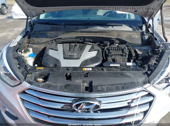 KM8SM4HF9GU134288 2016 HYUNDAI SANTA FE Silver Widok z tyłu