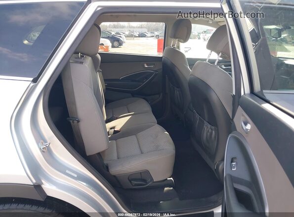 KM8SM4HF9GU134288 2016 HYUNDAI SANTA FE Silver Widok naklejki z numerem VIN