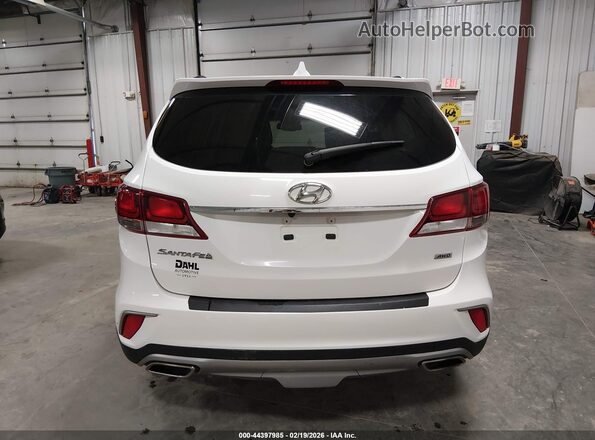 KM8SMDHF2JU285741 2018 HYUNDAI SANTA FE White 