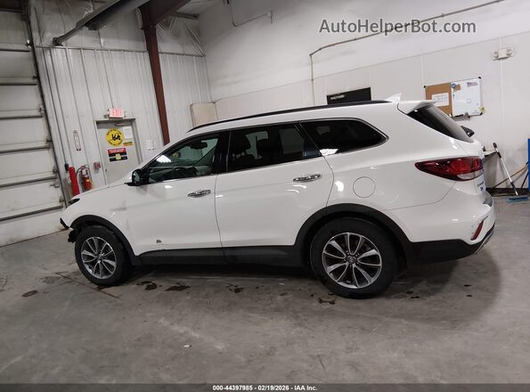 KM8SMDHF2JU285741 2018 HYUNDAI SANTA FE White 
