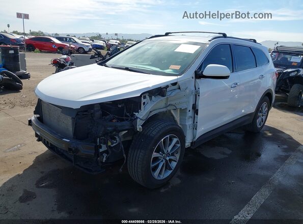 KM8SMDHF2KU307318 2019 HYUNDAI SANTA FE XL White წინა ხედი