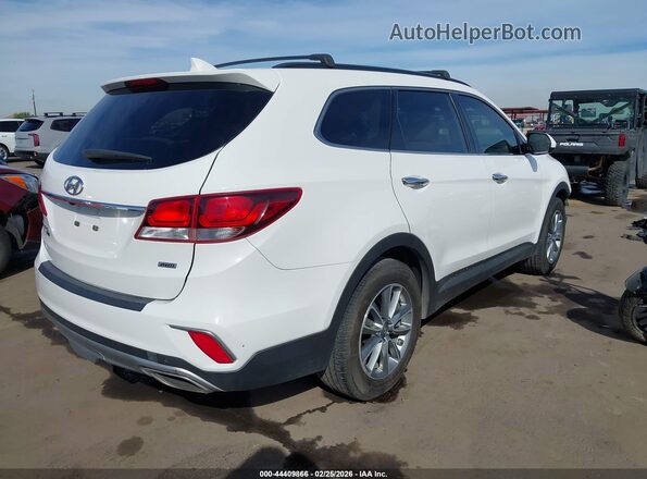 KM8SMDHF2KU307318 2019 HYUNDAI SANTA FE XL White უკანა მარჯვენა