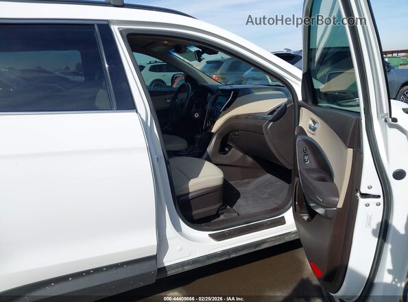 KM8SMDHF2KU307318 2019 HYUNDAI SANTA FE XL White წინა სალონის ხედი