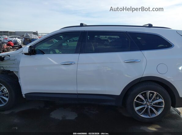 KM8SMDHF2KU307318 2019 HYUNDAI SANTA FE XL White 