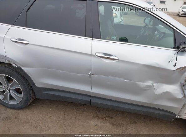 KM8SMDHF9GU144481 2016 HYUNDAI SANTA FE Silver Vista del cuadro de instrumentos