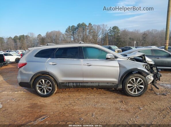 KM8SMDHFXKU305669 2019 HYUNDAI SANTA FE XL Silver Vista interior trasera