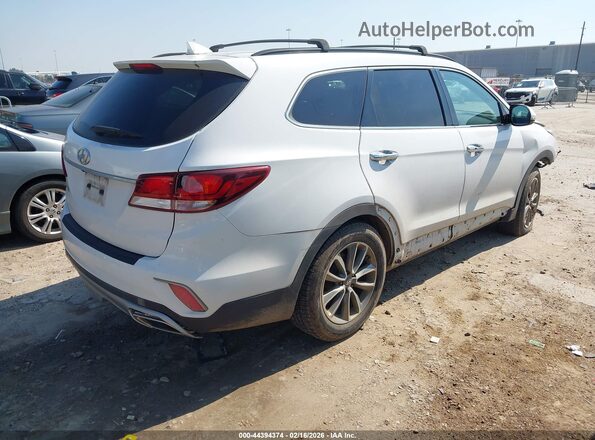 KM8SN4HF9JU286415 2018 HYUNDAI SANTA FE White 