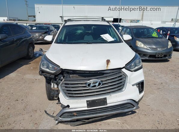 KM8SN4HF9JU286415 2018 HYUNDAI SANTA FE White 