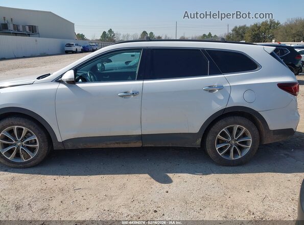 KM8SN4HF9JU286415 2018 HYUNDAI SANTA FE White 