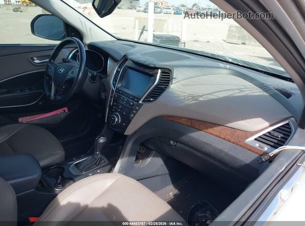KM8SR4HF2KU309488 2019 HYUNDAI SANTA FE XL Silver Vista interior delantera