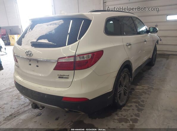 KM8SRDHF4GU138072 2016 HYUNDAI SANTA FE White 