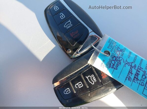 KM8SRDHF4KU309802 2019 HYUNDAI SANTA FE XL Silver Вид панелі приладів
