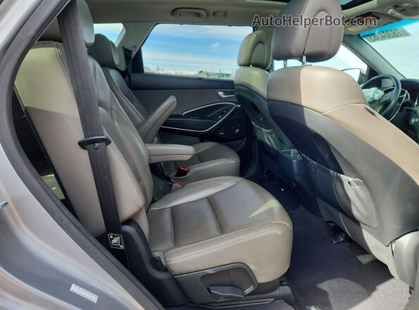 KM8SRDHF7HU176347 2017 HYUNDAI SANTA Silver 
