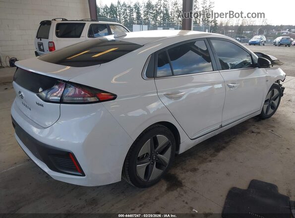 KMHC05LC8LU240549 2020 HYUNDAI IONIQ HYBRID White Rear right