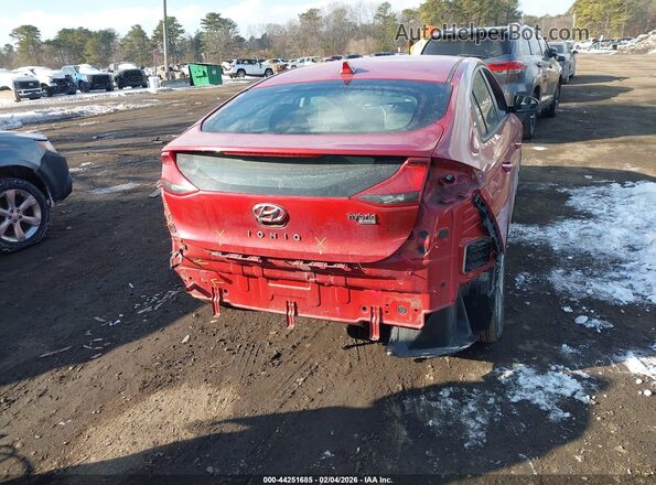 KMHC65LC0LU221248 2020 HYUNDAI IONIQ HYBRID Red წინა ხედი