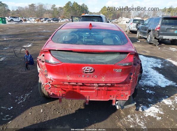 KMHC65LC0LU221248 2020 HYUNDAI IONIQ HYBRID Red 