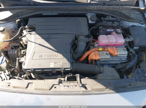 KMHC65LC0LU235666 2020 HYUNDAI IONIQ HYBRID Silver 