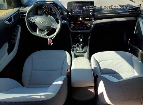 KMHC65LC0NU283073 2022 HYUNDAI IONIQ Black Dashboard view