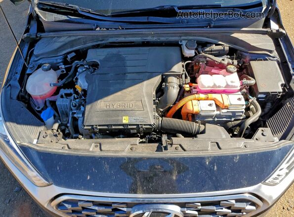 KMHC65LC0NU283073 2022 HYUNDAI IONIQ Black Rear interior view