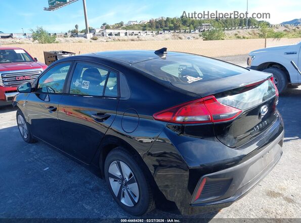 KMHC65LC1KU179400 2019 HYUNDAI IONIQ HYBRID Черный Задняя левая четверть