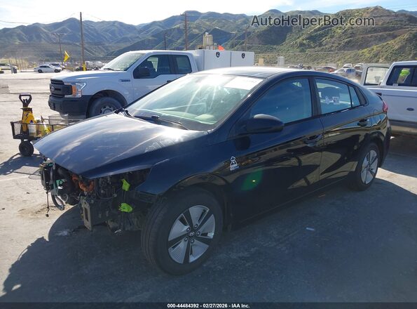 KMHC65LC1KU179400 2019 HYUNDAI IONIQ HYBRID Черный Передняя левая четверть