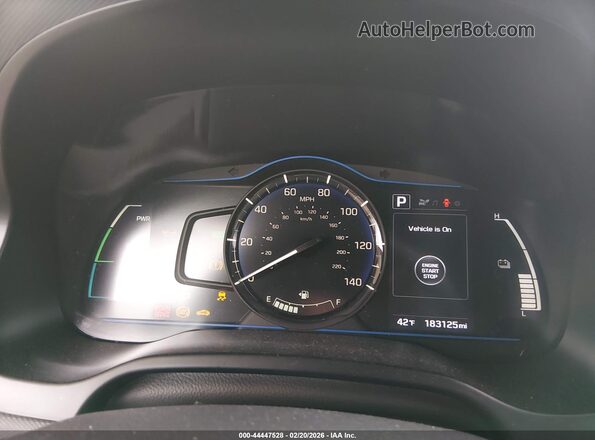 KMHC65LC2KU164775 2019 HYUNDAI IONIQ HYBRID Черный 